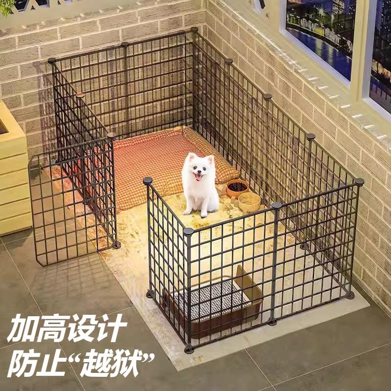 狗狗围栏式家用室内宠物栅栏泰迪比熊柯基吉娃娃小型犬门栏狗笼子