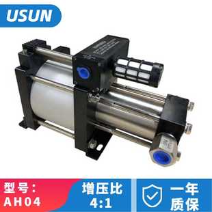 气体气液增压泵AH4030MPA气动液体加压泵气驱液体增压器测试台用