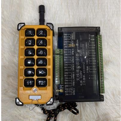 6路380V8路10路12路220V定制无线遥控器遥控开关点动/自锁互锁24V