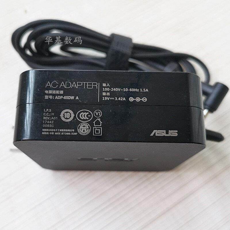 原装华硕笔记本X550C y581L充电器19V3.42A电脑电源配接器线 线W5