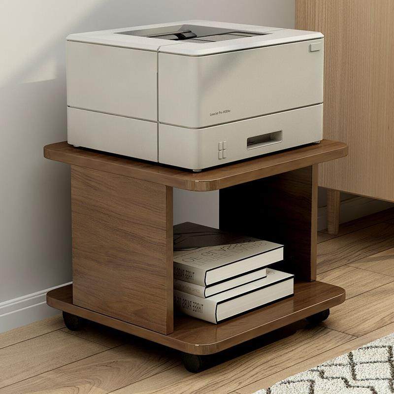 打印机置物架办公室落地架子可移动放复印机传真机收纳支架放置柜