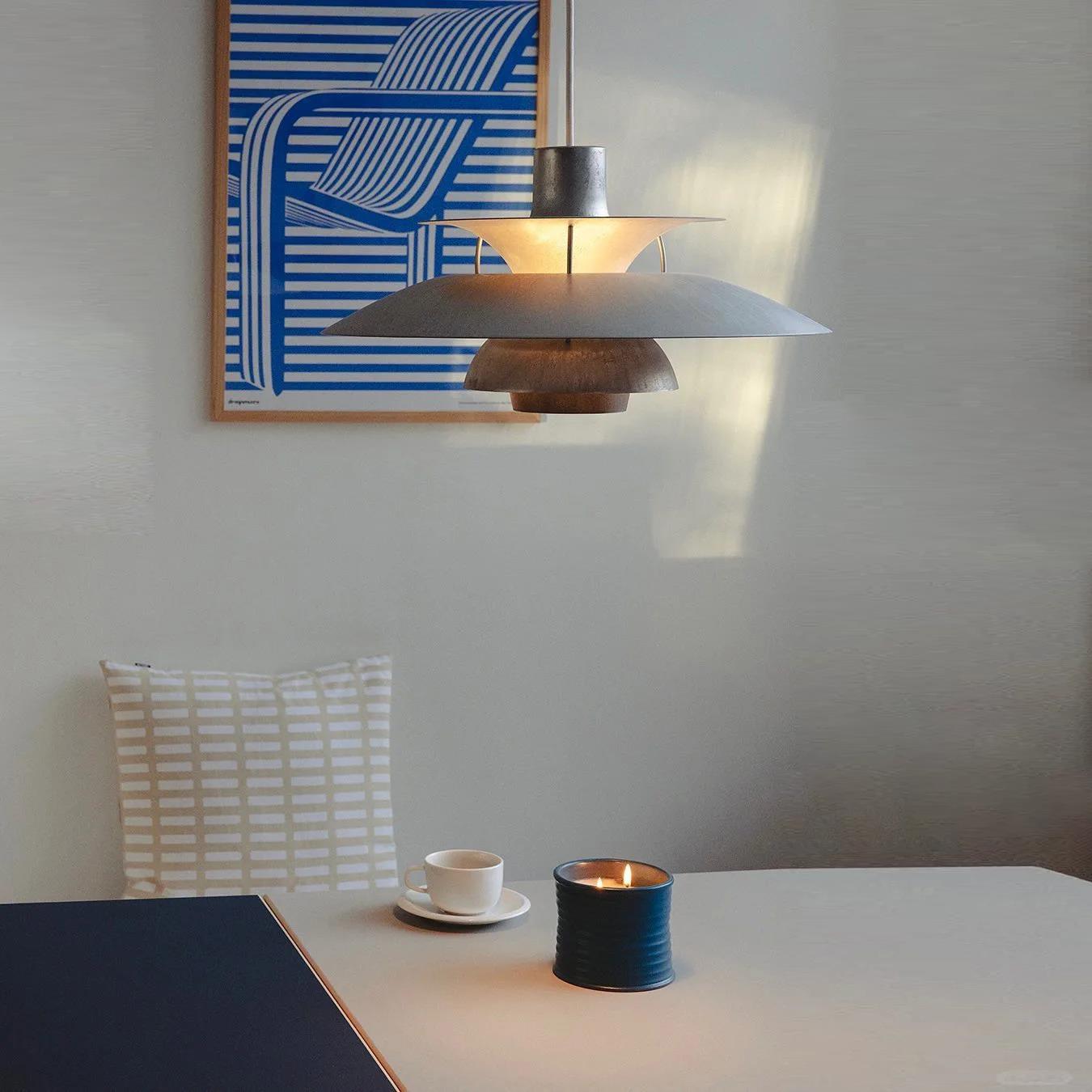 2025新色丹麦ph5饭厅飞碟吊灯北欧设计师创意吧台灯客厅书房吊灯&