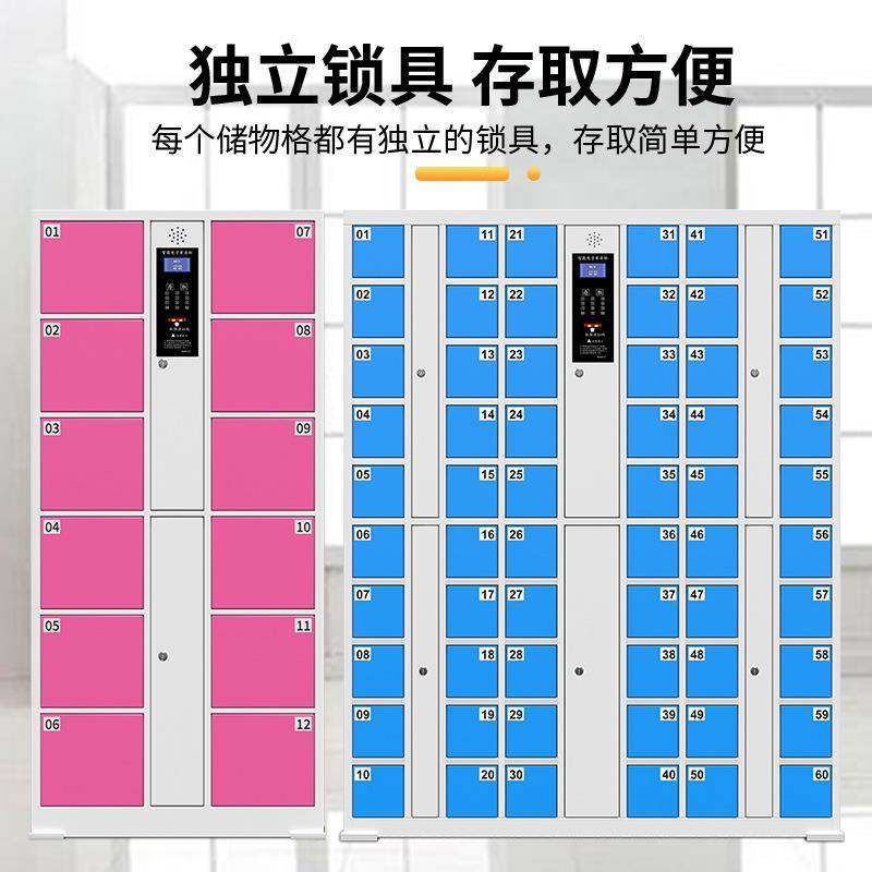智能手机存放柜USB充电柜超市电子存包柜人脸识别微信寄存储物柜,商业/办公家具,办公储物柜,淘宝优惠券,粉丝福利购,淘宝优惠卷