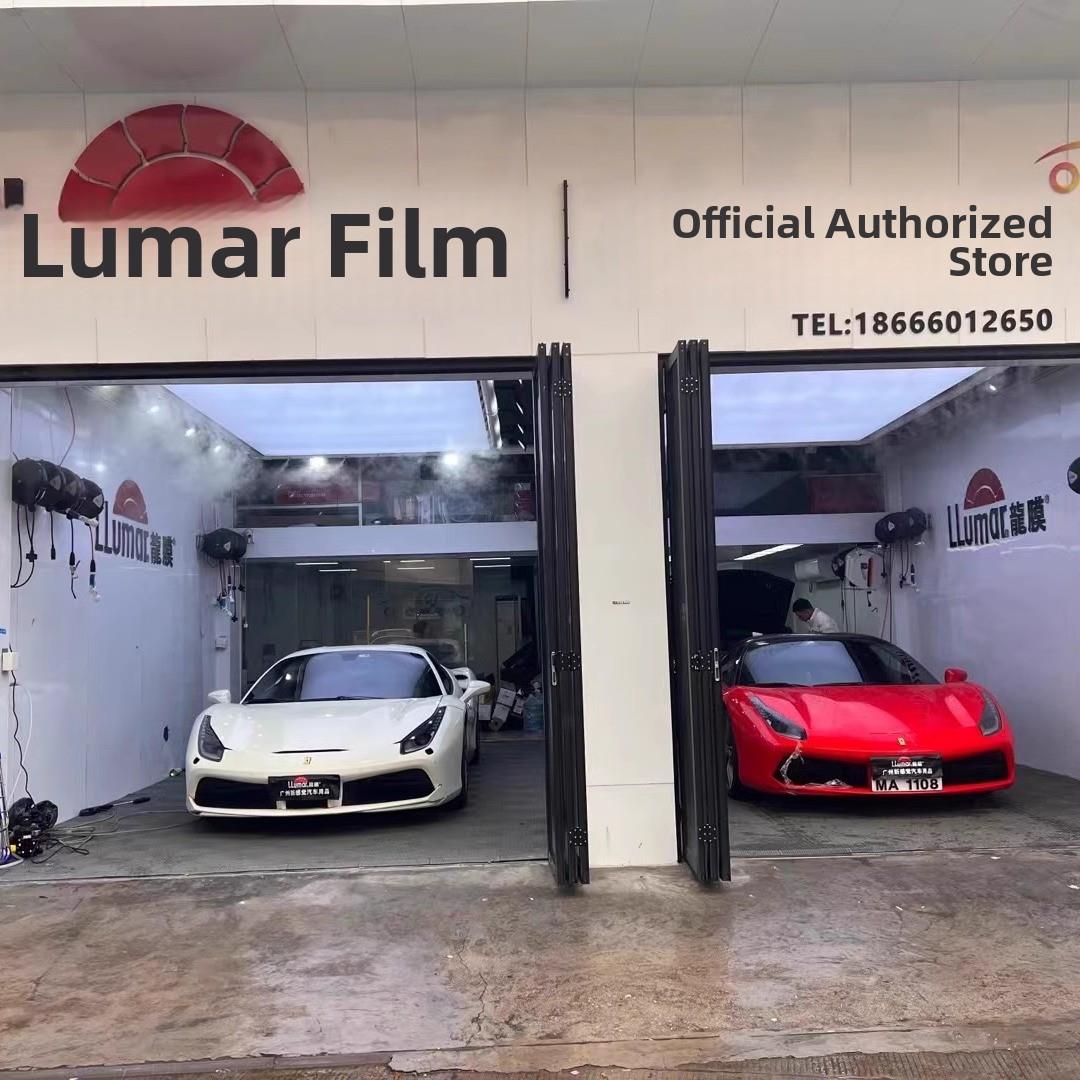 龙膜官方授权店全窗前太阳膜玻璃防晒隔热车膜广州车膜