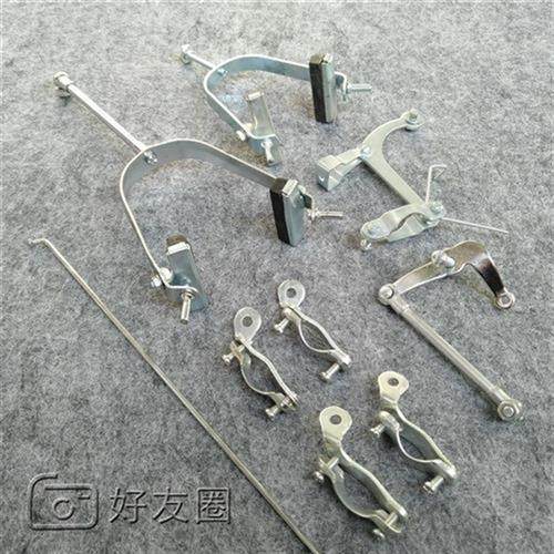 适用老凤凰单车硬刹前后刹门刹车装置配件26寸28寸经典老式自行车