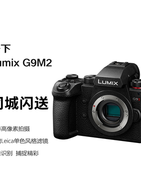 松下（Panasonic）DC-G9M2GK 微单相机M43画幅相位混合对焦拍照