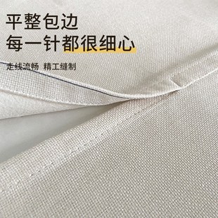免打孔伸缩杆卧室房间家用过道客厅遮挡半帘隔断帘高级感 门帘夏季