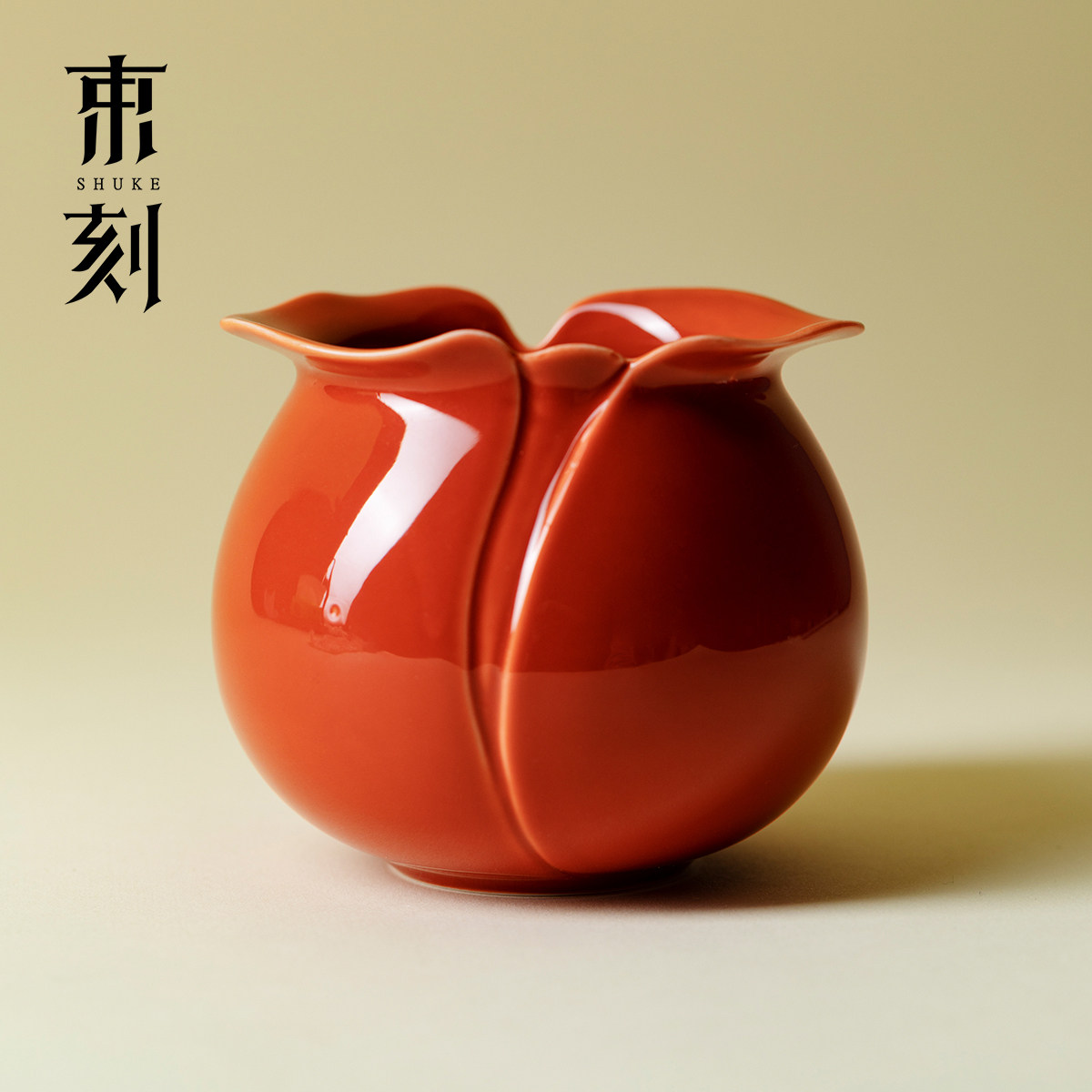 束刻 创意花瓣建水高端故宫红陶瓷茶洗杯洗笔洗功夫茶具配件水孟,餐饮具,茶道/零配,淘宝优惠券,粉丝福利购,淘宝优惠卷