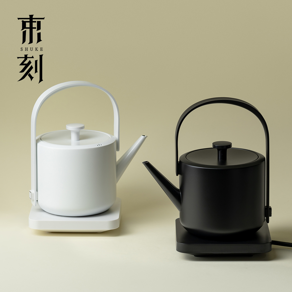 束刻高端双层电热水壶家用办公提梁烧水壶可自动断电随手泡茶专用