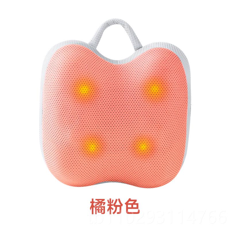 正品RHOS颈椎按摩器腰部背部多功能腰靠垫脖子肩颈揉捏部椎按枕摩