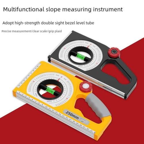 工厂高端多功能坡尺工程高精度角度测量仪磁性便携式尺水准尺