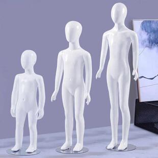 儿童模特道具全身小孩人台假人模型假人偶橱窗服装童装店模特展架