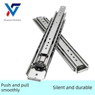 76宽三节重载工业滑轨机柜房车抽屉导轨道IDB31-304.8 355.6 508