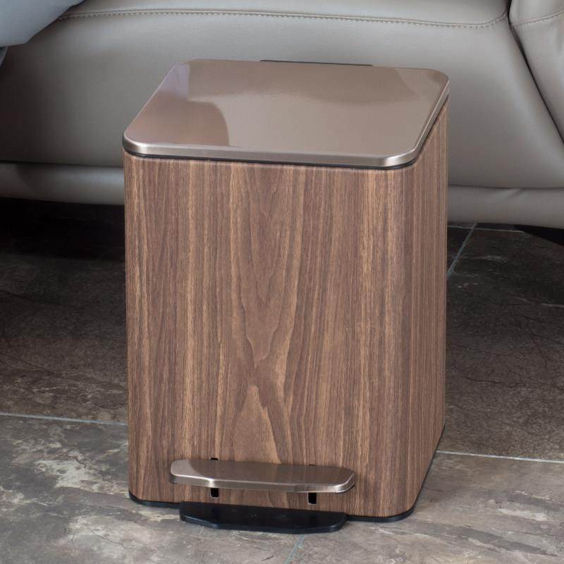 新中式垃圾桶家用2024新款客厅高颜值轻奢高档脚踩卧室办公室脚踏