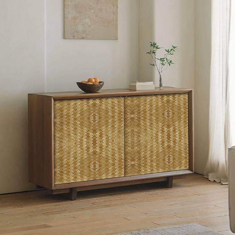 仿藤编贴纸自粘竹编木编仿真贴膜家具翻新柜子美化贴纸防水加厚,家居饰品,软装墙贴,淘宝优惠券,粉丝福利购,淘宝优惠卷