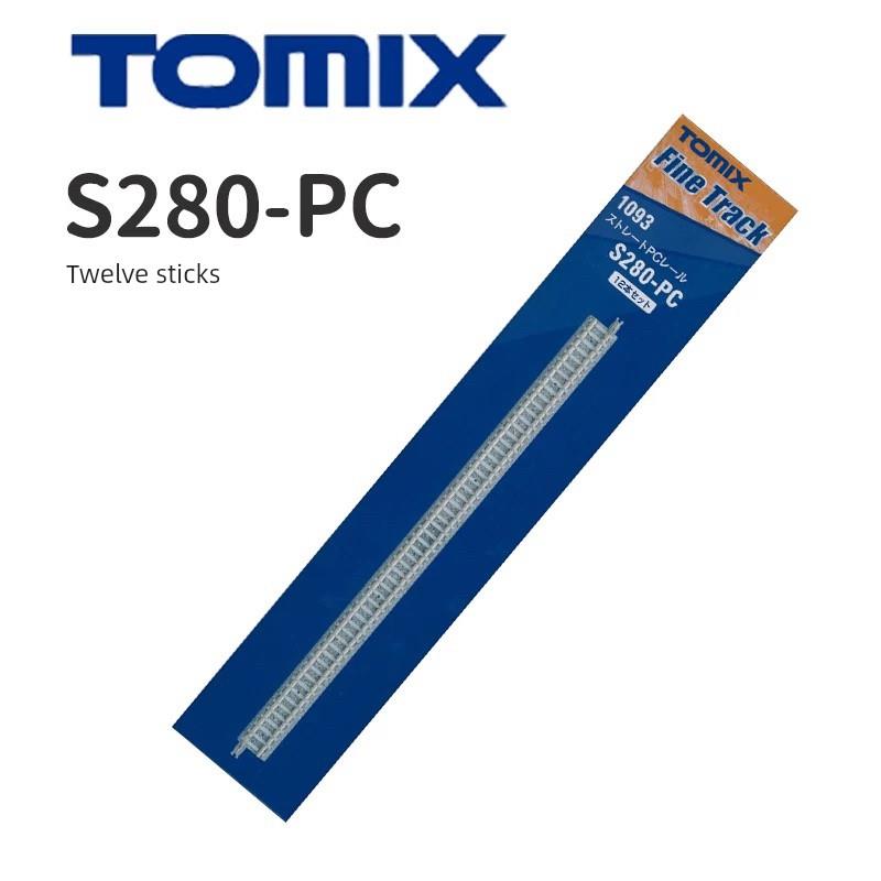 [现货速发]TOMIX 1093 S280-PC 12根装 水泥轨枕 N比例场景火车