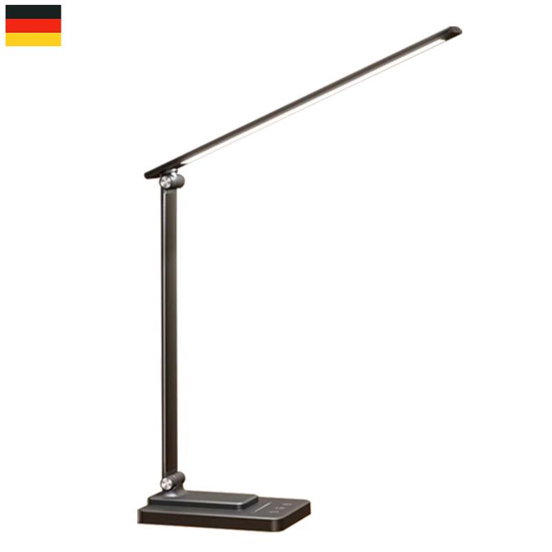 德国智能台灯学习专用护眼大学生宿舍灯床头充电折叠书桌阅读灯