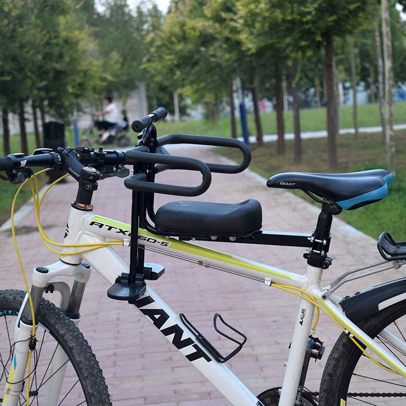 山地车自行车儿童座椅前置款坐椅电动车单车宝宝安全小孩踏板变速