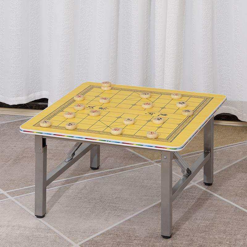 炕上下象棋桌吃饭两用矮桌子坐地下棋桌中国象棋桌子折叠棋盘桌