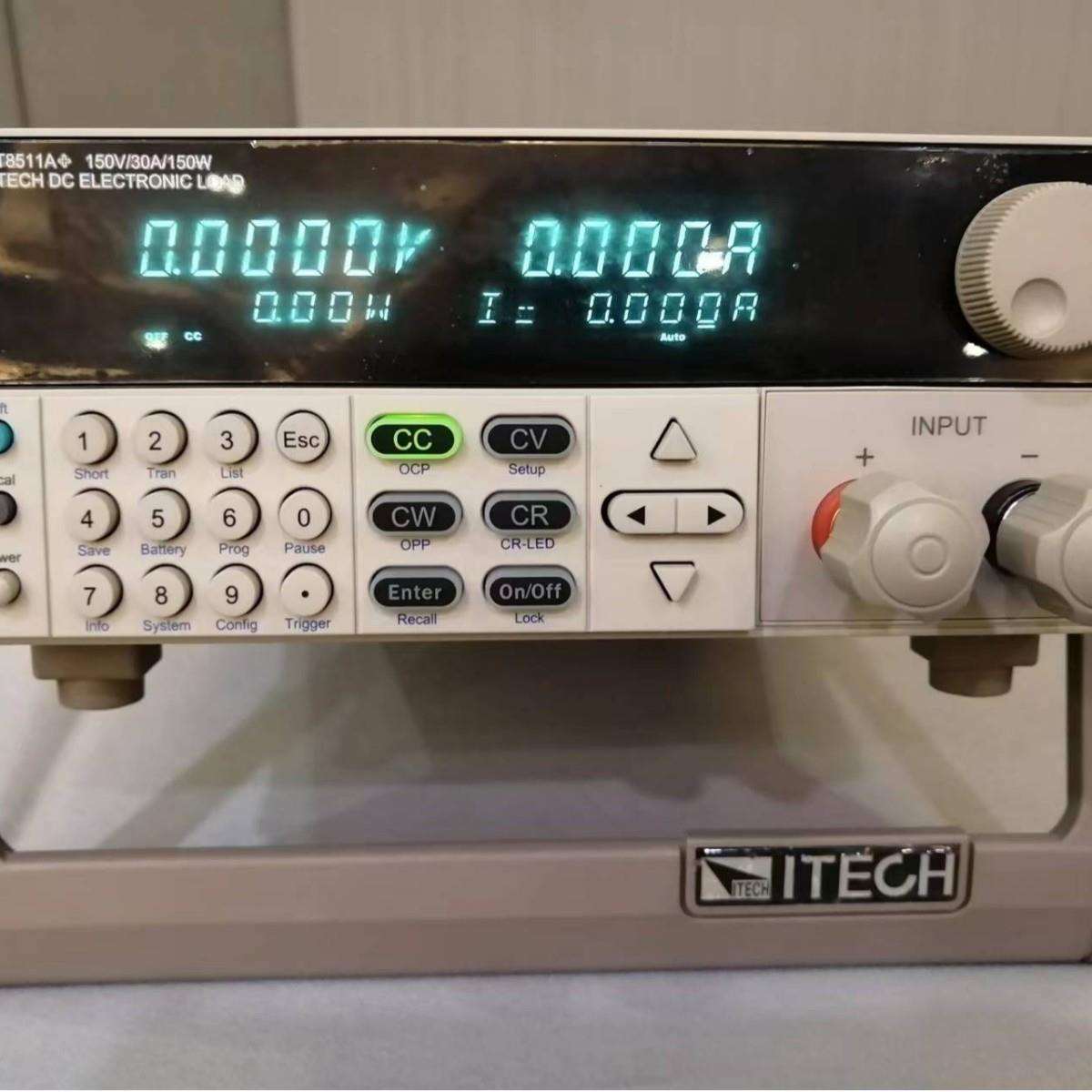 艾德克斯电子负载 IT8511A+ 程控直流电子负载仪 150W电子负载仪