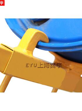 DE400化工桶手推车圆铁箍桶手拉油桶车可调式咬嘴200升油桶搬运车