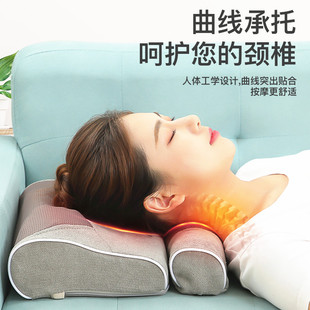跨境肩颈椎颈按摩器代发批发肩部家用多功能按摩仪电动热敷按摩