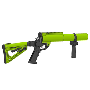 洛杉矶同款 非致命40mm榴弹发射器