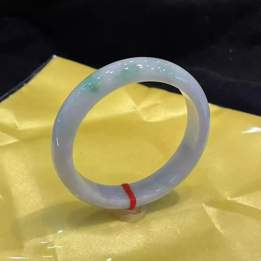 玉长情【天然A货】翡翠玉手镯子