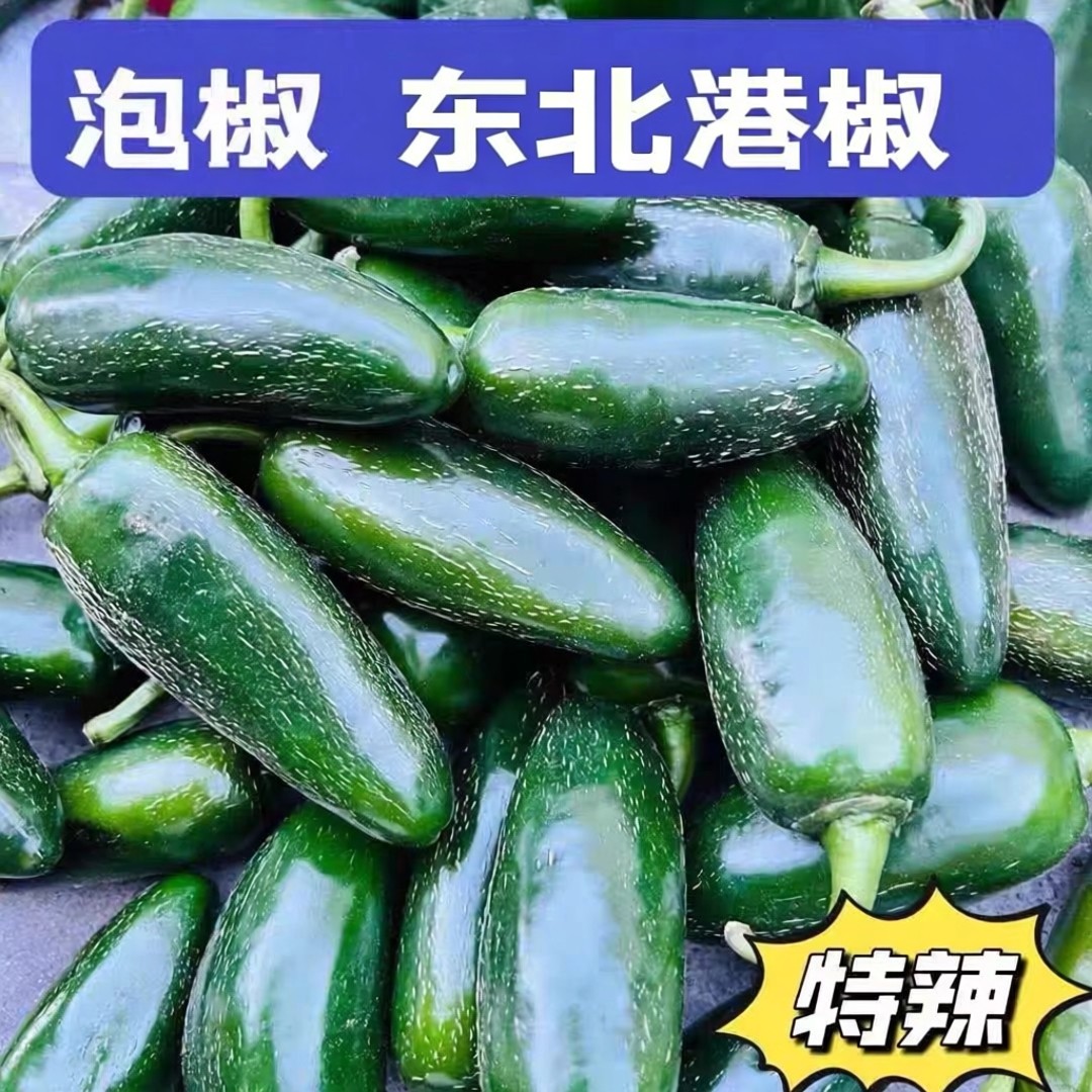 新鲜港椒东北椒特辣肉厚泡椒东北特产现摘头茬墨西哥品种,水产肉类/新鲜蔬果/熟食,辣椒,淘宝优惠券,粉丝福利购,淘宝优惠卷