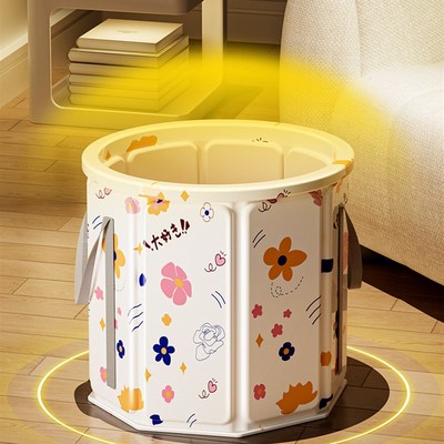 泡脚桶家用过小腿可折叠r加高加厚洗脚盆便携式冬天保温足浴泡脚