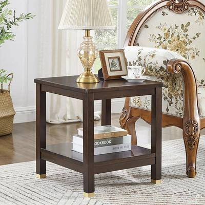 约小边YH-09几简家用长方形桌子实角几木沙美发边柜客厅储物角柜