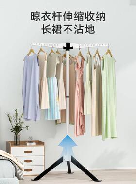 New style clothes drying rack with foldable and retractable