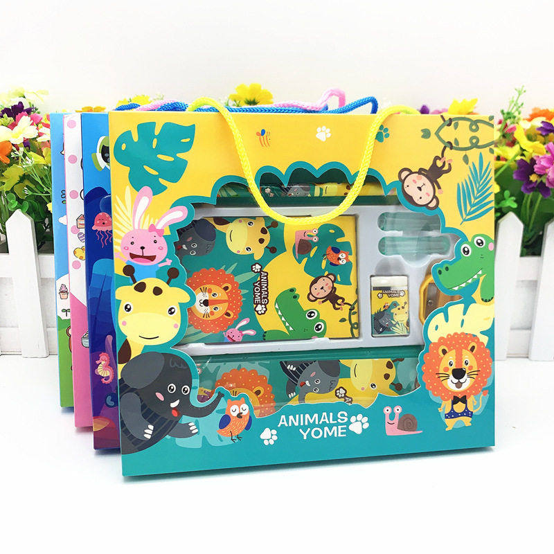 卡通文具套装幼儿园奖品学生学习用品小学生礼品毕业礼盒儿童礼物,文具电教/文化用品/商务用品,圆规/圆规套装,淘宝优惠券,粉丝福利购,淘宝优惠卷