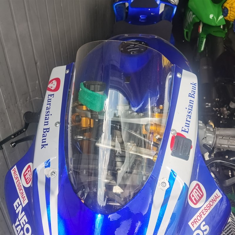 竞技挡风玻璃赛道专用风挡zx6r R1 R6风挡风镜防碎