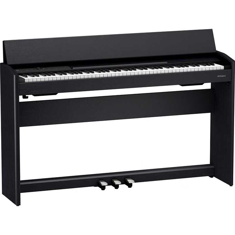 Roland罗兰RP107 F107 88键家用立式数码电钢琴 F107黑色+三踏板+