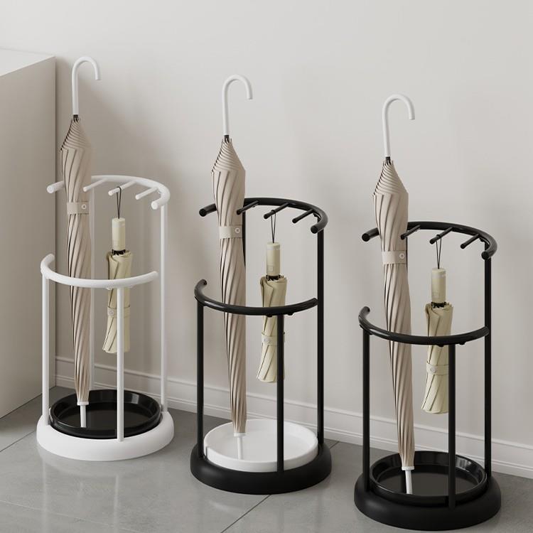 家用雨伞收纳架雨伞架门口放雨伞置物架存放架收纳桶入户门沥水架