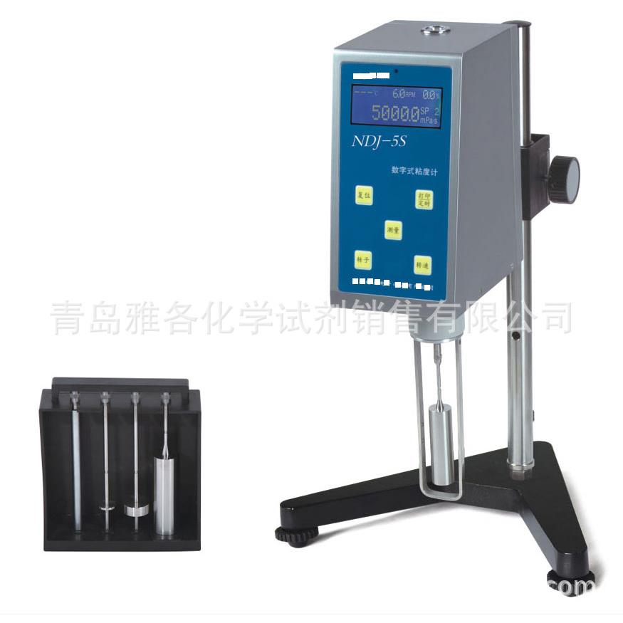 数字式粘度计 NDJ-5S 标配标配 L1、L2、L3、L4 号 共 4 根转子