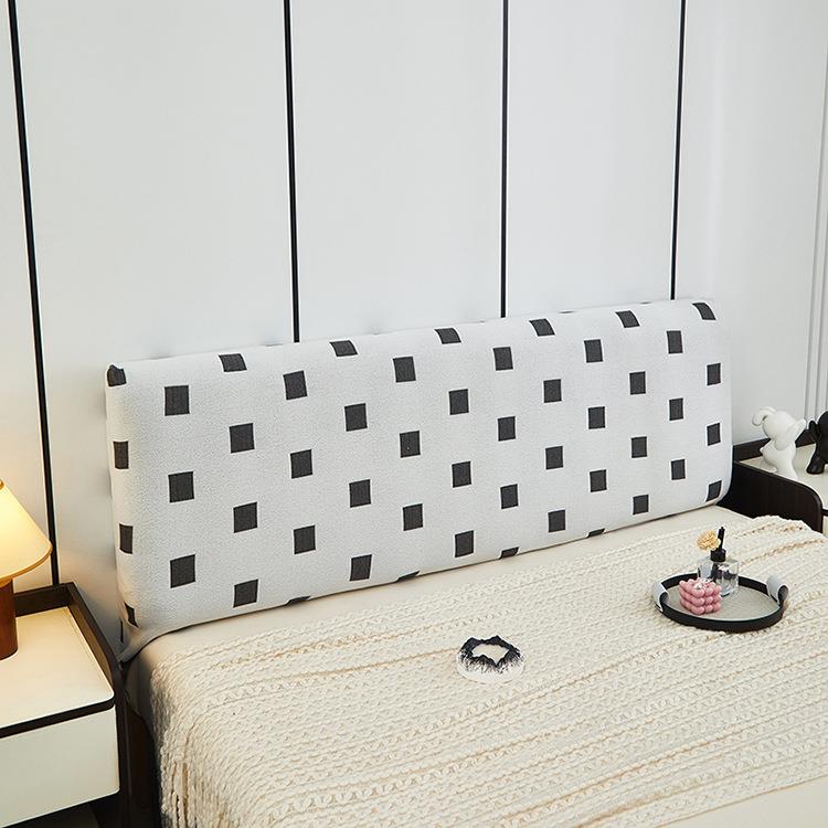 简约风床头罩高级感床头套保护套可拆洗全包弹力新款防尘罩防灰罩