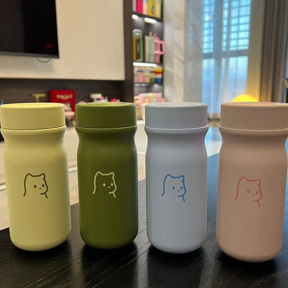 女士小保温杯趣丸316不锈钢随行水杯小容量小巧口袋杯,餐饮具,保冷/保温杯,淘宝优惠券,粉丝福利购,淘宝优惠卷