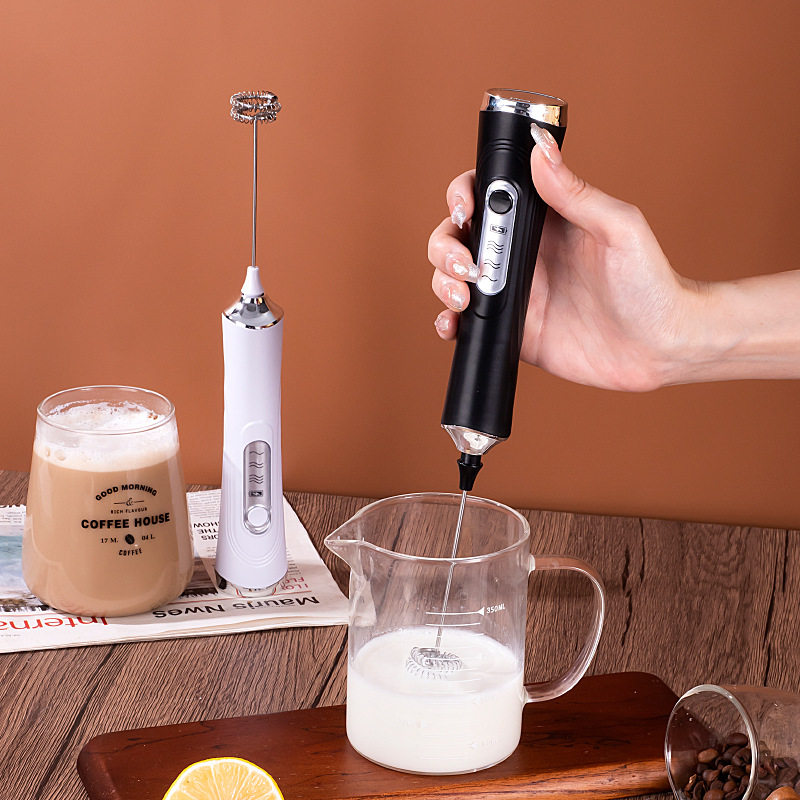 无线奶泡器咖啡打泡器家用电动奶泡机牛奶搅拌器手持打蛋器打发器