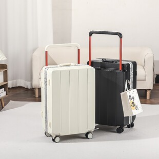 铝框宽拉杆行礼箱小型行李箱20寸登机拉杆箱抗摔24寸28密码旅行箱
