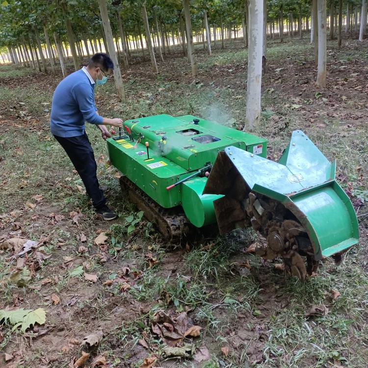 小型自走式柴油开沟施肥机 大棚果园除草施肥机 多功能田园管理机