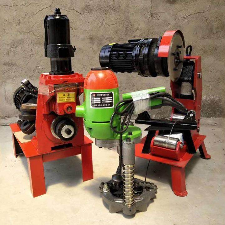 消防管道切割机割管机切管机电动液压沟槽滚槽机压槽开孔机三件套,汽车零部件/养护/美容/维保,工程机械轮胎,淘宝优惠券,粉丝福利购,淘宝优惠卷