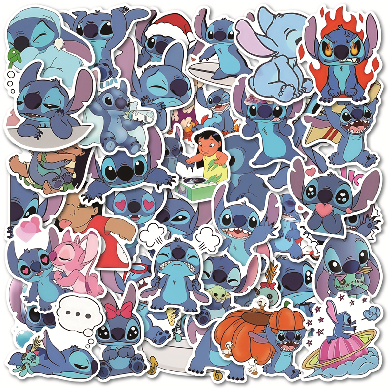 39张史迪仔可爱涂鸦贴纸