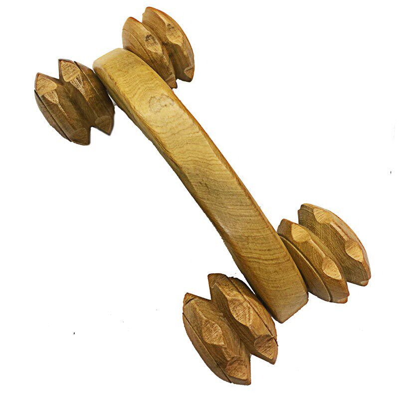 越南香木月球车滚轮按摩器背部腰部颈椎经络膀胱u经手动按摩滚轮