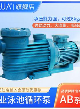 AQUA爱克AB泳池泵水处理循环泵水泵游泳池过滤泵浴池温泉增压泵