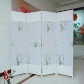 屏风隔断折屏现代布艺玄关客厅办公简约移动折叠推拉家用卧室窗帘