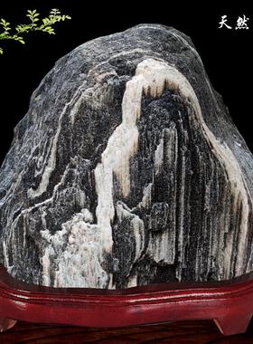 泰山石敢当摆件真泰山石天然原石阳石办公室靠山客厅镇宅纳财补角