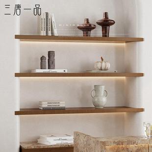 侘寂风民宿公区书柜组合餐桌花瓶装饰小众设计客厅挂画开放格摆件