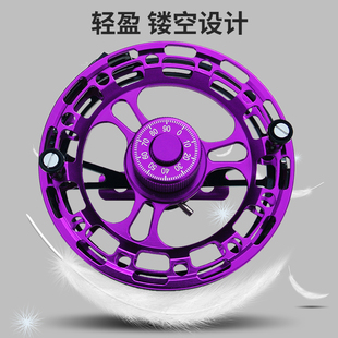 兴甲新款谷麦钓专用轮全包围谷麦轮谷麦杆轮防炸线金属谷麦钓竿轮
